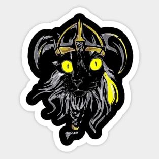 CAT VIKINGO Sticker